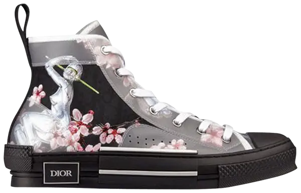 Hajime Sorayama x B23 High 'Robot Tropical - Black' Sneakers for Men