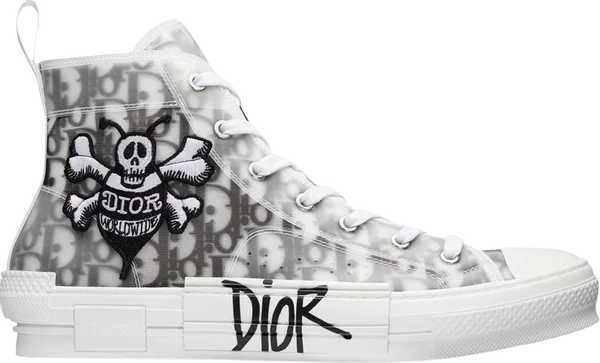 Dior And Shawn B23 High Top Bee Embroidery Shoes for Unisex - GENUINE AUTHENTIC BRAND LLC  