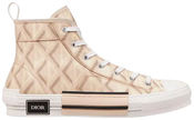 Dior B23 High 'CD Diamond - Beige' Sneakers for Men