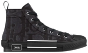 Dior B23 High 'Maxi Dior Oblique - Black' Sneakers for Men