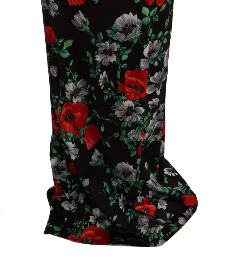 Dolce & Gabbana Elegantes Etuikleid mit Blumenmuster