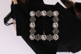Dolce & Gabbana – Mit Kristallen verziertes goldbraunes Diadem-Stirnband