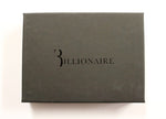 Billionaire Italian Couture Elegante Herren-Geldbörse aus taubenfarbenem Leder