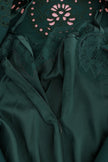Dolce & Gabbana Elegante vestido tubo evasé verde