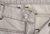 Costume National Sophisticated Gray Super Slim Jeans
