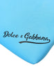 Dolce & Gabbana Elegante blaue Handtasche mit Riemen