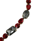 Dolce & Gabbana – Taillengürtel mit strahlend roter Kristallschnalle