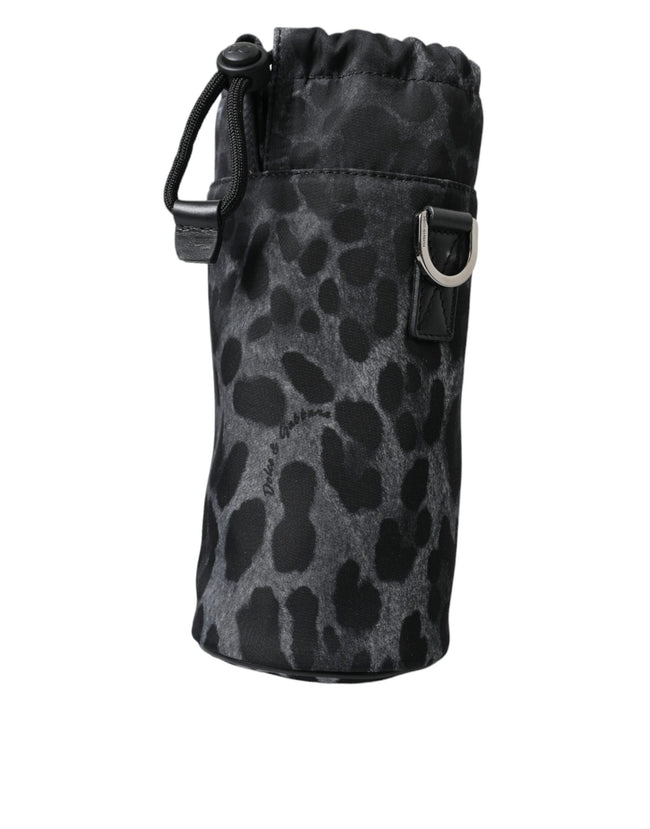 Dolce & Gabbana Schicker runder Flaschenhalter mit Leopardenmuster
