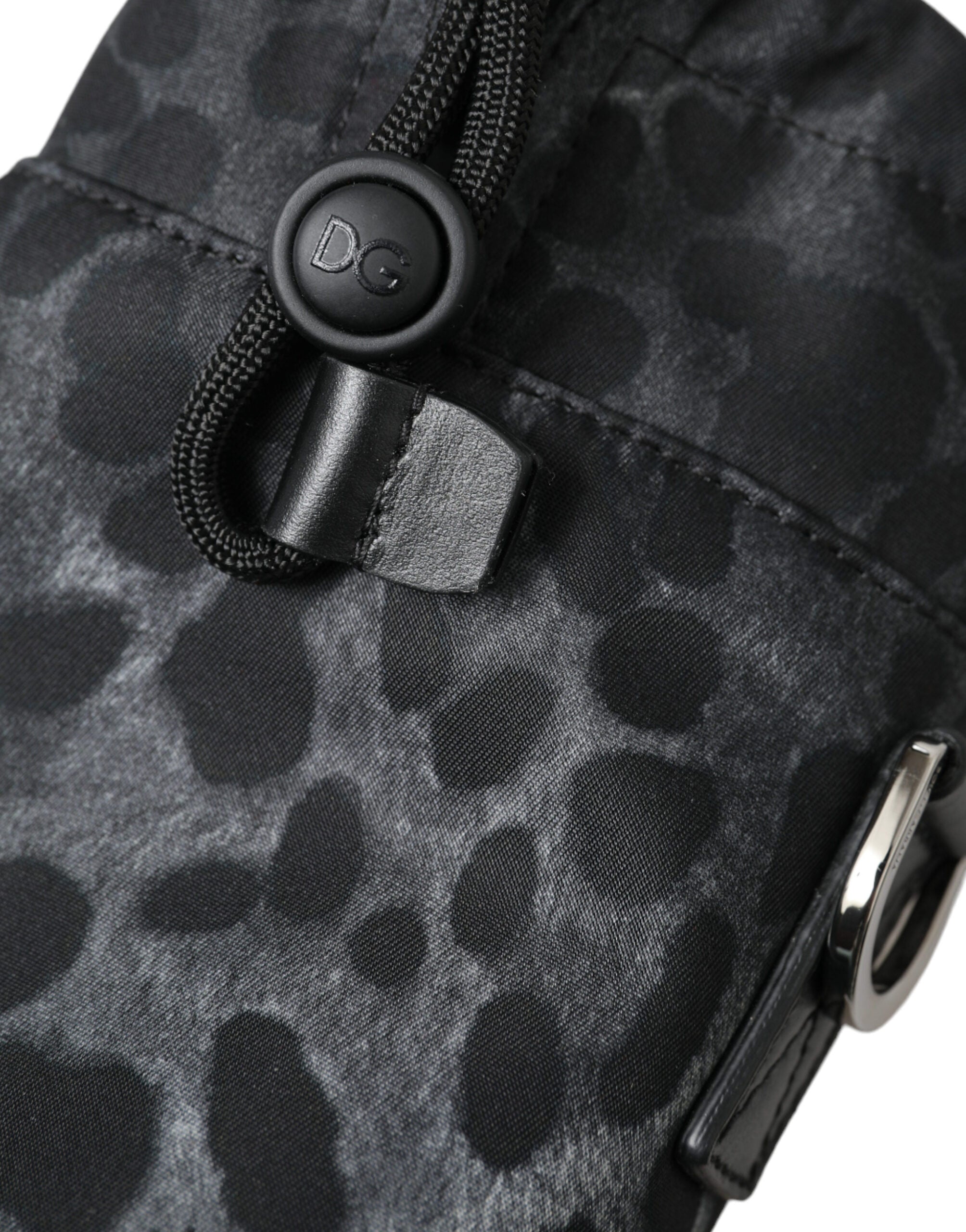 Dolce & Gabbana Schicker runder Flaschenhalter mit Leopardenmuster
