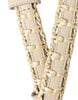 Dolce & Gabbana Eleganter Taillengürtel aus beigefarbenem Leder