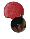 Dolce & Gabbana Eleganter Spiegelhalter aus rotem Leder