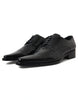 Dolce & Gabbana Elegant Black Leather Formal Flats
