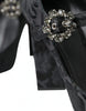 Dolce & Gabbana Schicke Mary Janes-Pumps aus schwarzem Brokat