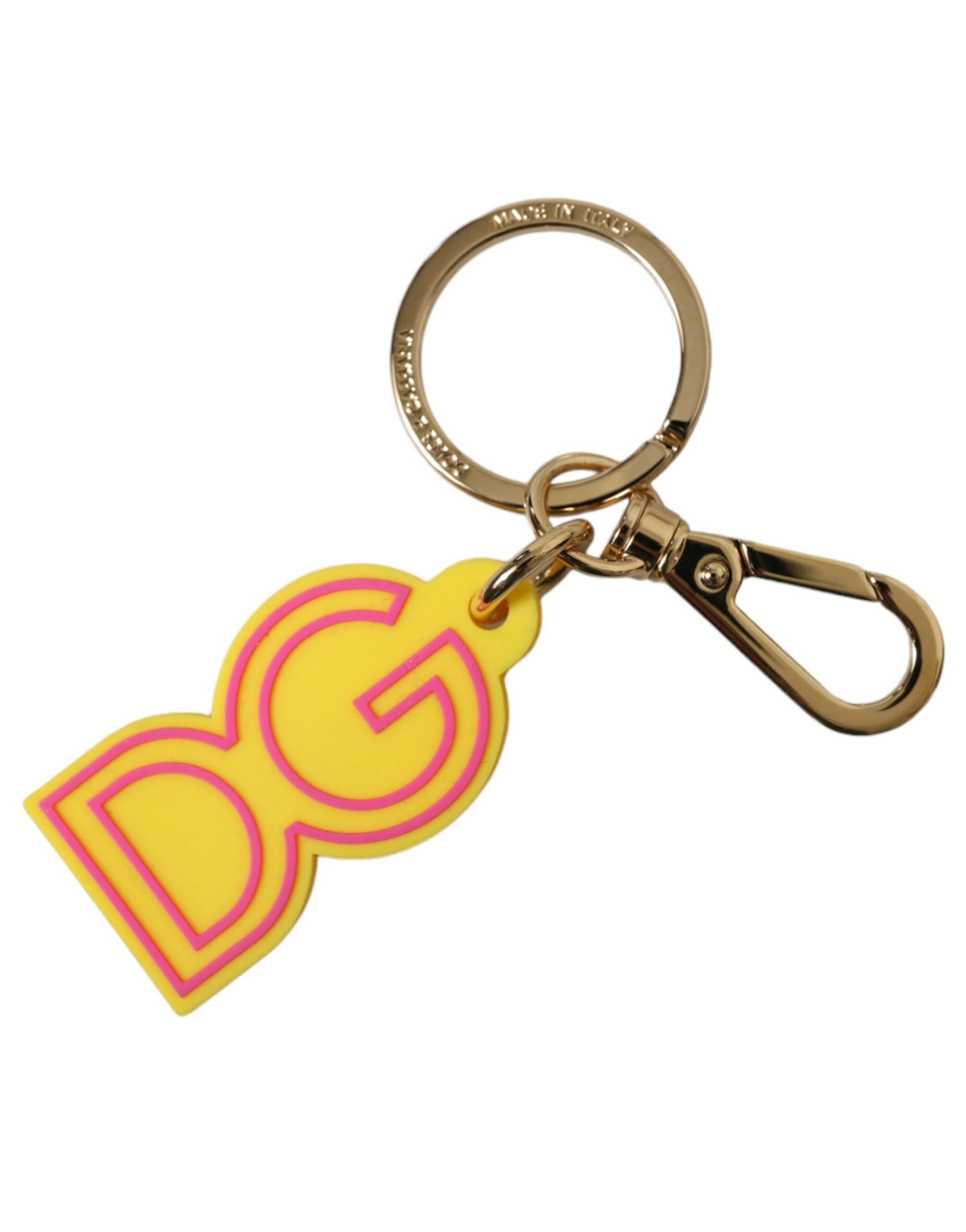 Dolce & Gabbana Schicker Schlüsselanhänger aus Gelbgold