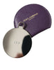 Dolce & Gabbana Eleganter Spiegelhalter aus lila Leder