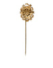 Dolce & Gabbana Elegante goldfarbene Edelsteinbrosche