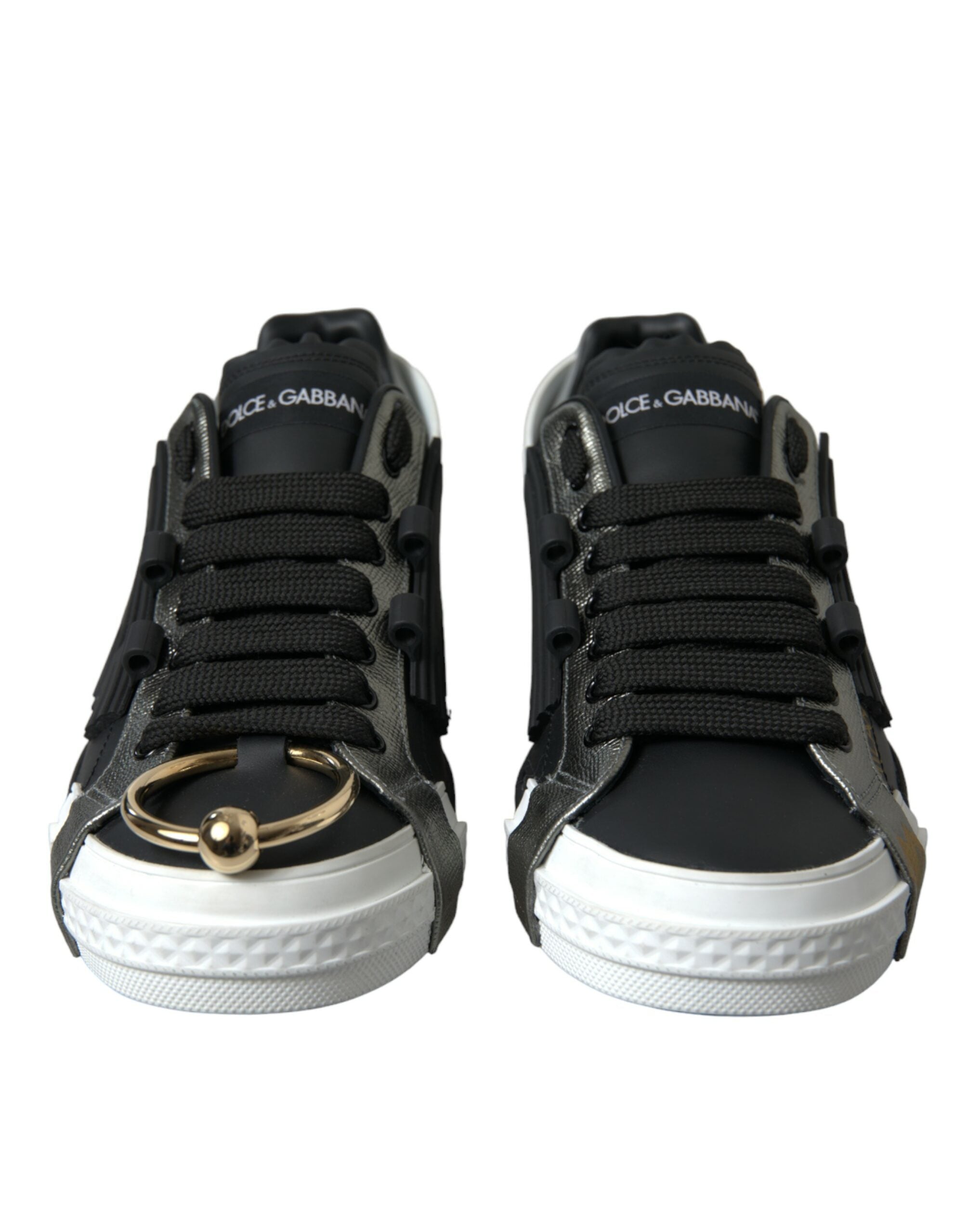 Dolce & Gabbana Elegant Calfskin Low Top Sneakers