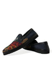Dolce & Gabbana Elegant Multicolor Floral Loafers
