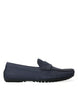 Dolce & Gabbana Zapatos mocasines sin cordones de piel de becerro azul