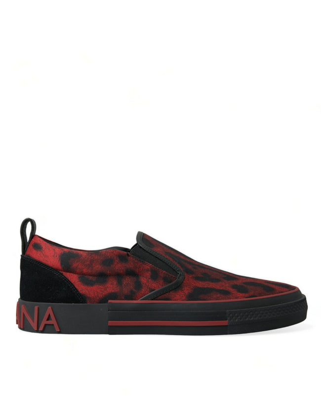 Dolce & Gabbana Elegant Leopard Loafers Sneakers Fusion