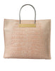 Balenciaga Alligator Leather Chic Pink Tote Bag