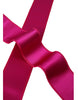 Dolce & Gabbana Fuchsia Pink Silk Waist Women Belt