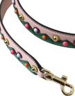 Dolce & Gabbana Rosa Leder Handtasche Zubehör Schultergurt
