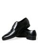 Dolce & Gabbana Elegante schwarze Derby-Schuhe aus Kalbsleder für Herren