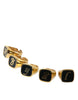 Dolce & Gabbana Gold Messing ROYAL Emaille Set mit 5 Ringen