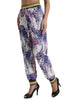 Dolce & Gabbana Multicolor Floral Print Jogger Pants.