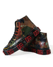 Dolce & Gabbana Multicolor High-Top Sneakers with Luxe Appeal