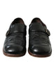 Dolce & Gabbana Elegant Black Leather Moccasins Dress Shoes