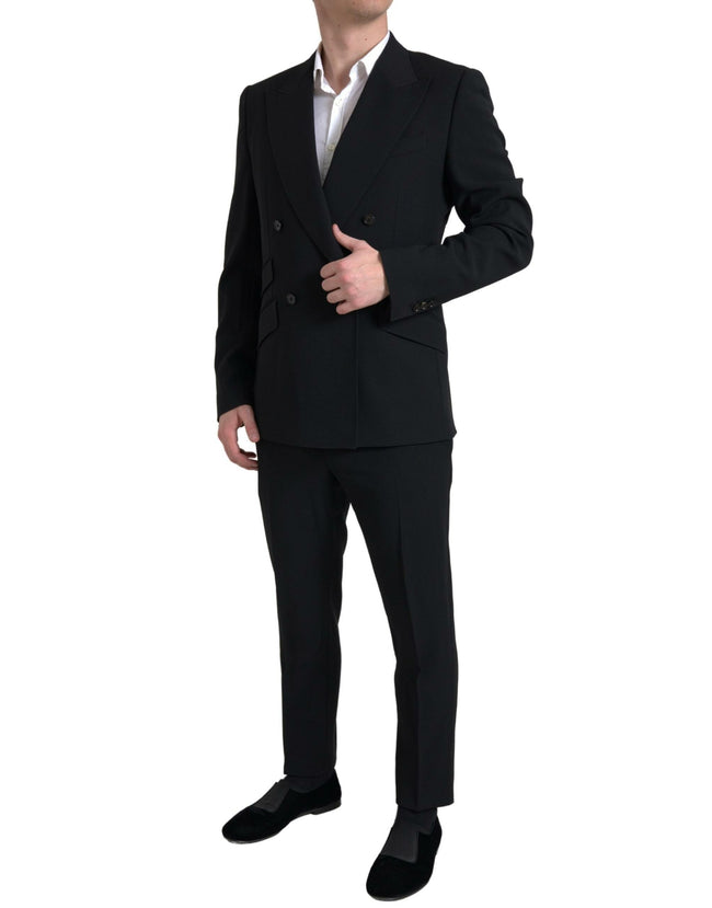 Dolce & Gabbana Eleganter, zweireihiger Anzug im Slim Fit