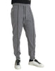 Dolce & Gabbana Gray Cotton Jogger Skinny Sweatpants Pants