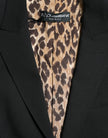 Dolce & Gabbana Chic Wool Blend Peak Lapel Blazer