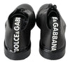 Dolce & Gabbana Zapatos de vestir derby de cuero negros