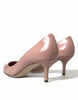 Zapatos de tacón de aguja de charol rosa Dolce & Gabbana - Eleva tu glamour