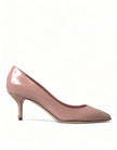 Zapatos de tacón de aguja de charol rosa Dolce & Gabbana - Eleva tu glamour