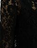Dolce & Gabbana Elegant Floral Lace Blouse Top