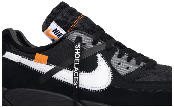 Off-White x Air Max 90 'Black' Sneakers for Unisex
