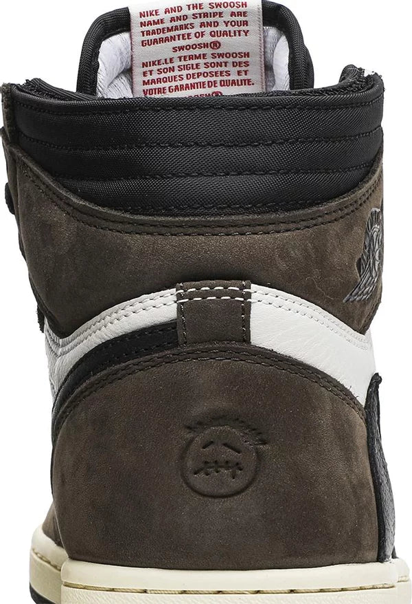 Travis Scott x Air Jordan 1 Retro High OG SP Sail Dark 'Mocha' Sneakers for Men - GENUINE AUTHENTIC BRAND LLC  