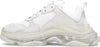 Balenciaga Triple S Clear Sole Triple White Wmns 'White Clear Sole' - GENUINE AUTHENTIC BRAND LLC  