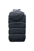 Versace Elegant Black Logo Band Vest with Detachable Hood