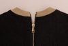 Dolce & Gabbana Suéter brocado negro con lentejuelas encantadas