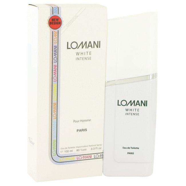 Lomani White Intense by Lomani Eau De Toilette Spray 3.3 oz (Men)