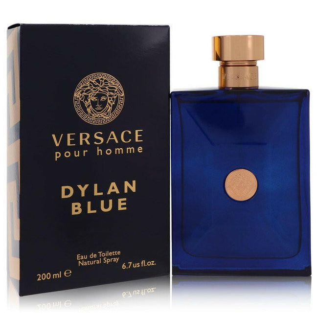 Versace Pour Homme Dylan Blue by Versace Eau De Toilette Spray 6.7 oz (Men).