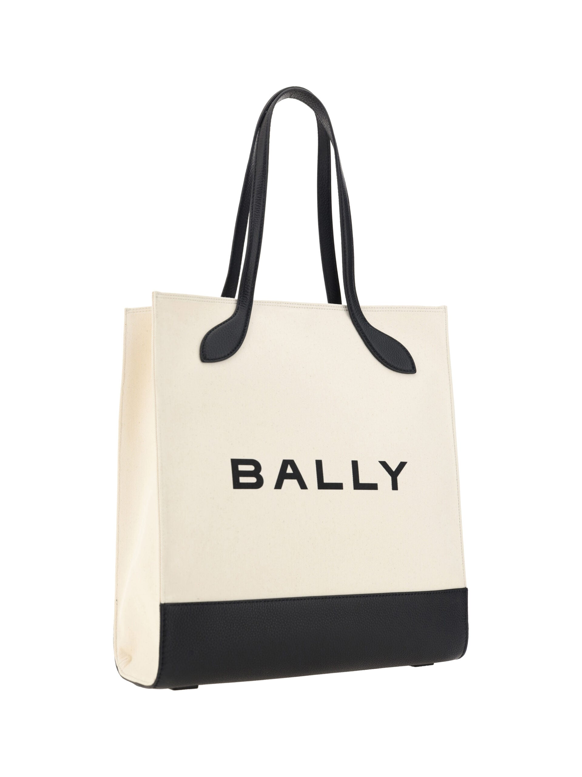 Bally Chic – Monochrome Tragetasche aus Leder