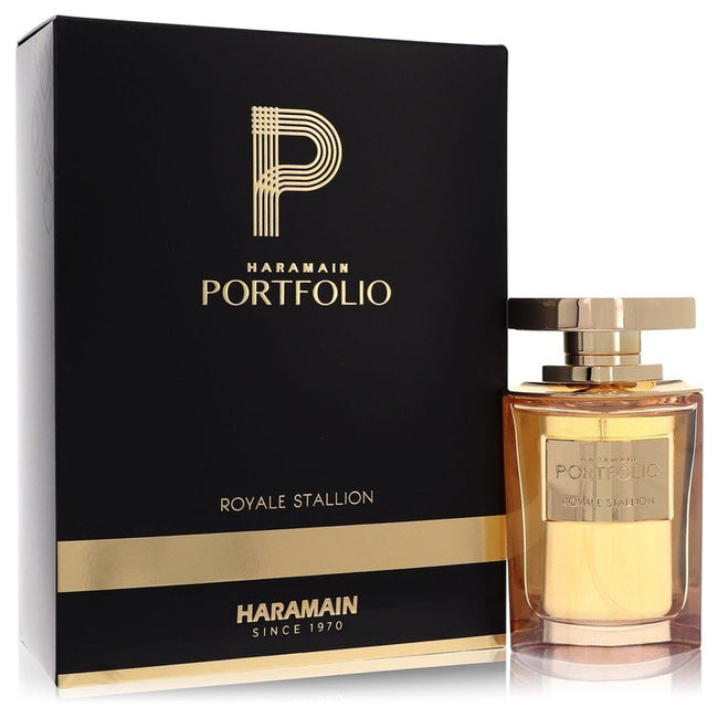 Al Haramain Portfolio Royale Stallion by Al Haramain Eau De Parfum Spray 2.5 oz (Men)