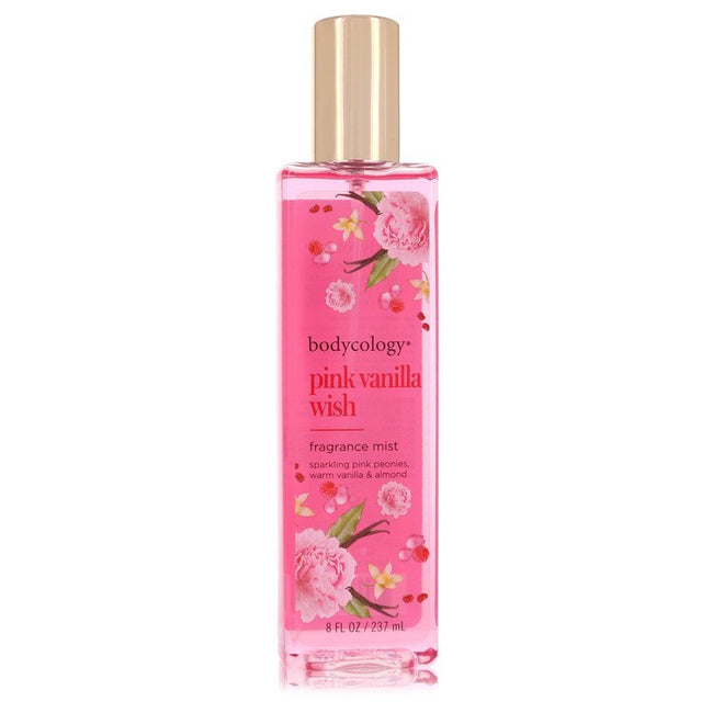 Bodycology Pink Vanilla Wish by Bodycology Fragrance Mist Spray 8 oz (Women)