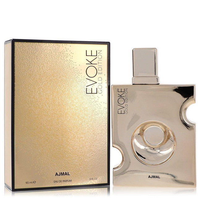 Evoke Gold by Ajmal Eau De Parfum Spray 3 oz (Men)
